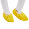 Η κίτρινη μίας χρήσης κάλυψη 18x41cm 83g παπουτσιών στεγανοποιεί τη χημική προστατευτική ταινία