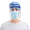 Μίας χρήσης ασφάλειας πλαστική διαφανής FaceShield πλήρης προστασίας ιατρική ασπίδα προσώπου αντι ομίχλης σαφής