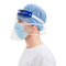 Μίας χρήσης ασφάλειας πλαστική διαφανής FaceShield πλήρης προστασίας ιατρική ασπίδα προσώπου αντι ομίχλης σαφής